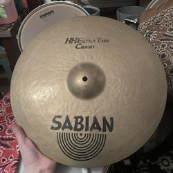 Sabian HH Hand Hammered Extra Thin Crash 16”
