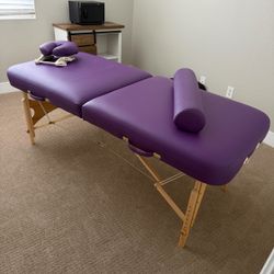 Oakworks Portable Folding Massage Table with Accessories