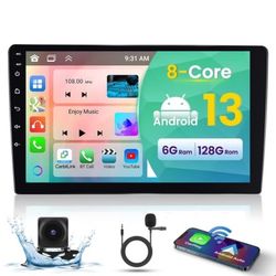Double Din Car Stereo 10.9”
