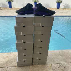 Jordan 13 Court Purple Size 13,12, 11,10.5,8.5,9.5