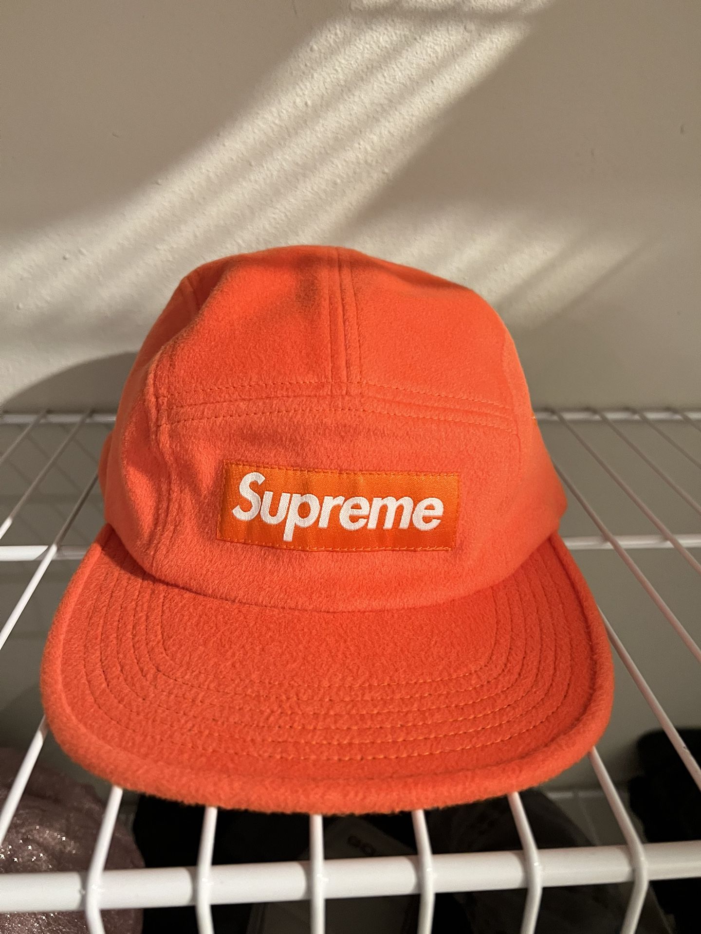Brand New Supreme Orange Wool Cap