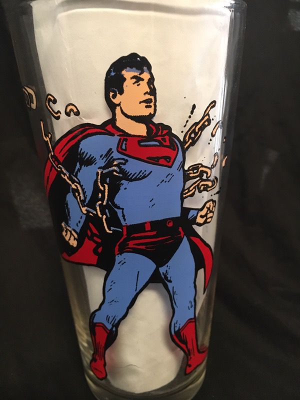 1975 super man glass
