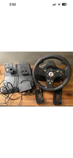 Xbox 360 Logitec Steering wheel