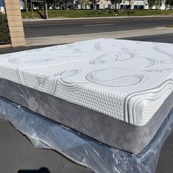 Queen Organic Cool Gel Memory Foam!•~•~•