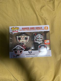Hanzo and Genji Pop funko figures