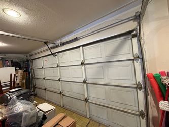 2 Car Garage Door with Motor