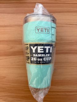 YETI Rambler 26 oz Cup with Straw Lid