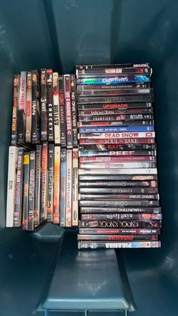 Lot Of 100 Horror DVD Lot #4