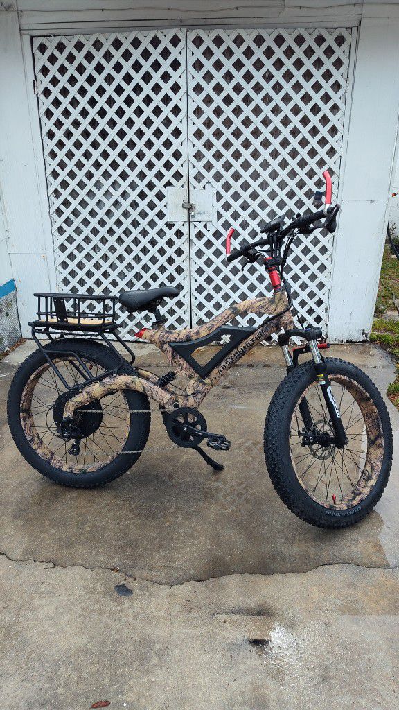Electric Bike Aostimotor New Condition Only 137 Miles On It 
