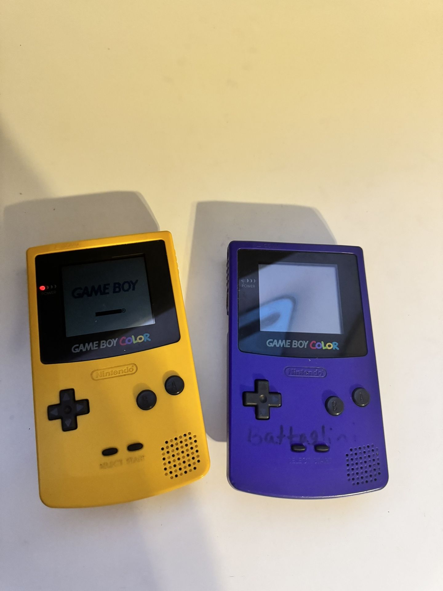 Nintendo Game Boy color.