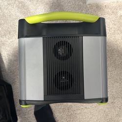 Generator And Solar Panels