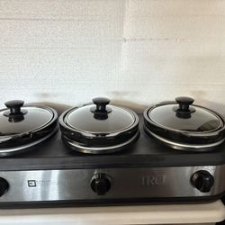  Triple Buffet Server 