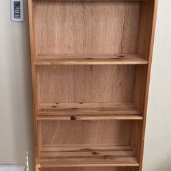Solid Wood Bookshelf 