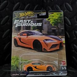 🔥Hot Wheels Premium 2021 Toyota GR Supra from the Fast & Furious series.🔥