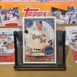 Nolan Ryan. 2019 Topps Allen & Ginter. Baseball Star Signs. Zodiac Sign. Legend.
