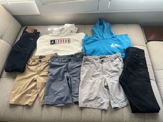 Boys Jordan Hurley Quicksilver Volcom clothing sold in bulk