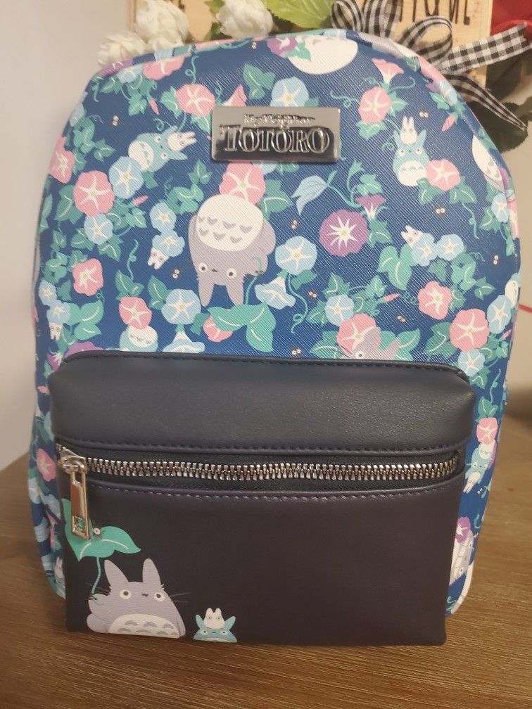 Studio Ghibli My Neighbor Totoro Floral Mini Backpack for Sale in