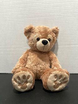 Disney World Disneyland Pre Duffy Tan Hidden Mickey Bear Plush