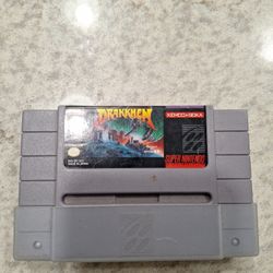 SUPER NINTENDO GAME  DRAKKHEN 