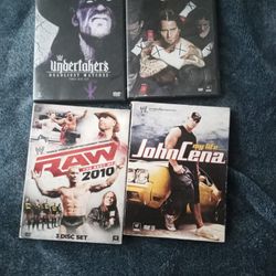 WWE DVDs