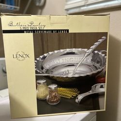 Lenox pasta serving set