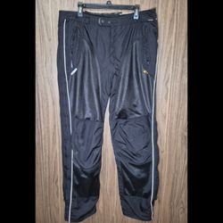 Olympia Moto Sports Racing Motorcycle Rocket Pants Mens Size 40 Black With Foam