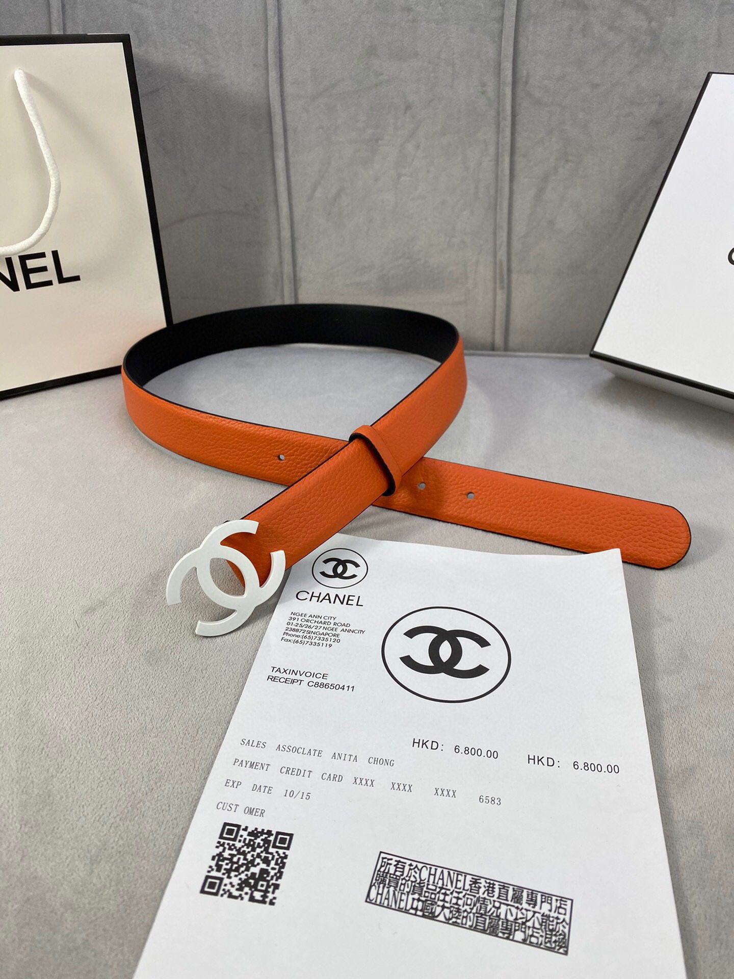 Chane1 Women’s Belt With Box New