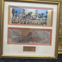 Disney California Adventure Commemorative Passport Grand Opening Feb 8 2001