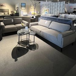 Grey Sofa And Loveseat
