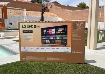 50UA77 50” Lg smart 4k led Uhd tv