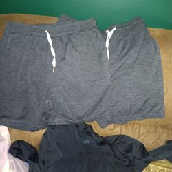 Two Medium Frootof The Loom Shorts. Like New