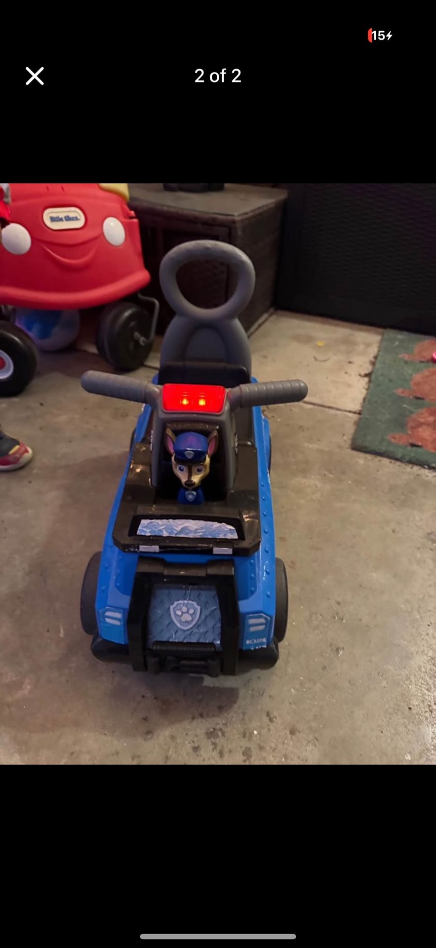 Paw Patrol Chase Toy Push Car With Music