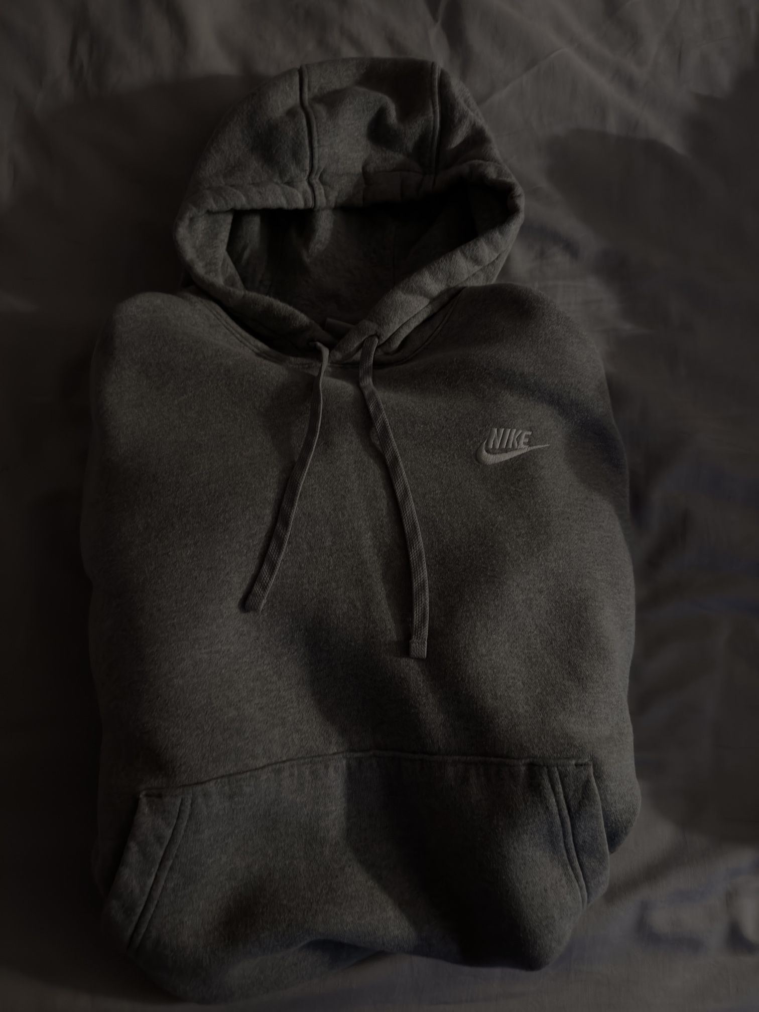 grey nike hoodie