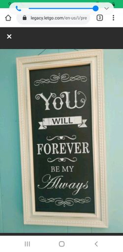 Shabby decor frame