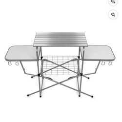Camco Olympian Deluxe Mesa de Parrilla Portátil (57293)