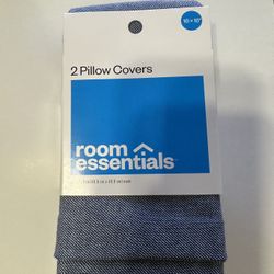 2 Pack Pillow Covers 
