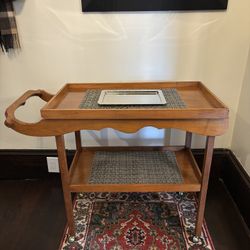 Mid-Century Vintage Bar Cart