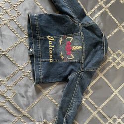 Girl Custom Jean Jacket 4T (Juliana)