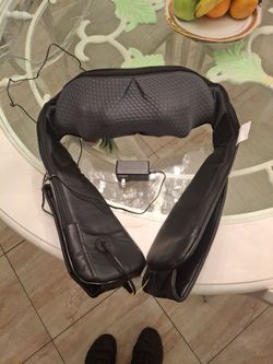 Nekteck Shiatsu Neck & Shoulder Massager with Heat – Deep Kneading – LMS-801