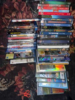 43 DVD : DISNEY and  FILMS AND CARTOONS DVDS 40 DVDS + 13 BLU RAY DVDS STILL SEALED I DO NOT ACCEPT OFFERS THE VALUE OF ALL DVDS IS $400, THE SELLING 