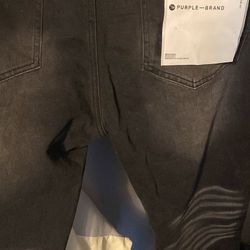 New Purple Jeans With Tags For Sale Size 38 