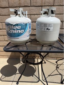 Propane tank empty