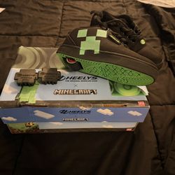 Minecraft Heelys Boys Size 13c