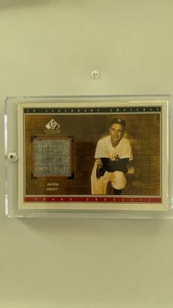 Frank Crosetti SP Legendary Swatches Jersey Card