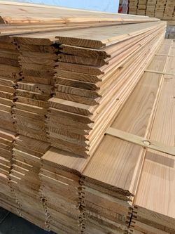 1x6x12 KD Cedar Reversible Siding #122 – Siding de Cedro Reversible |NEW / NUEVA. $15 each.