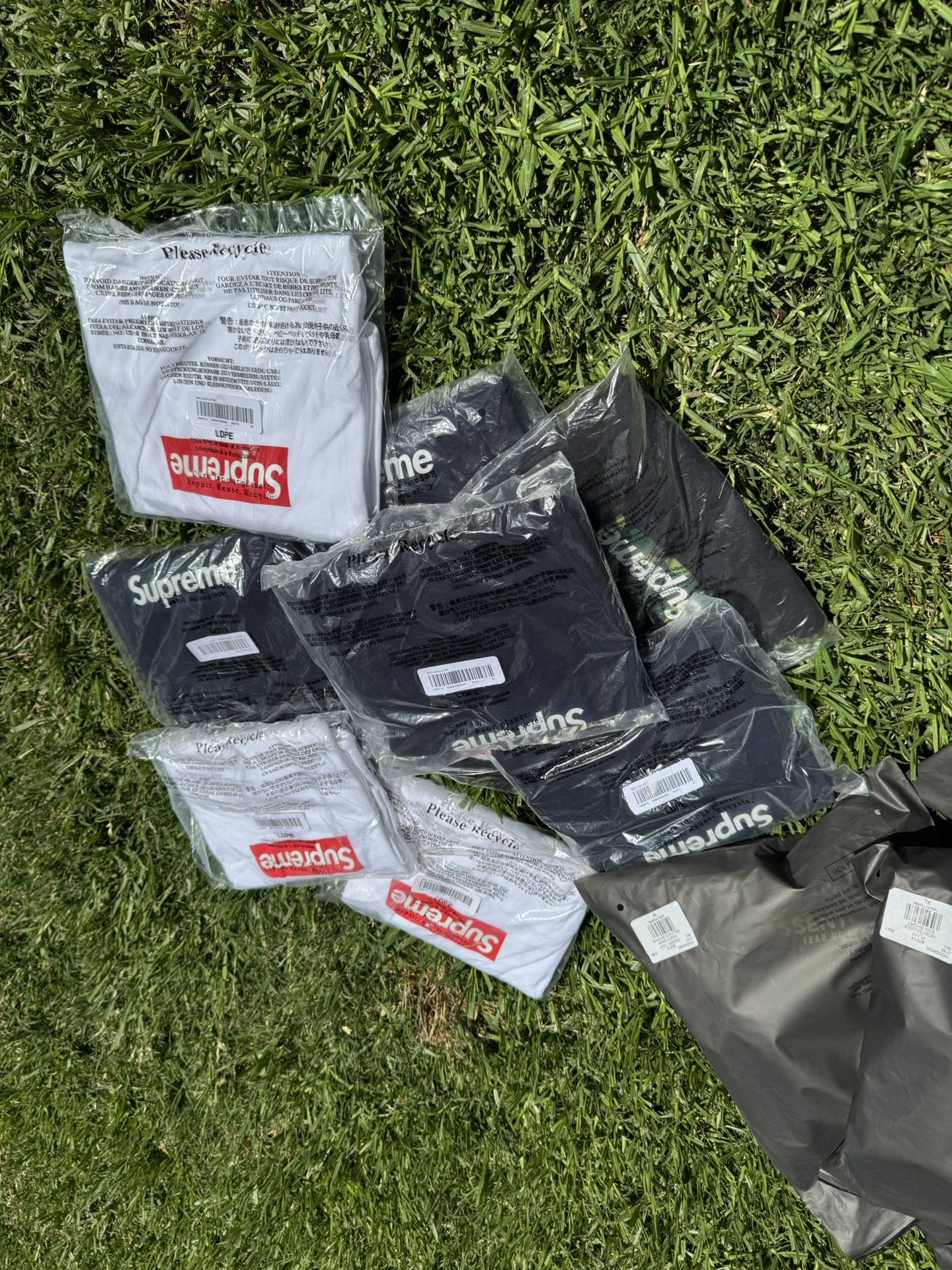 Supreme Box Logo Shirts Long Sleeve