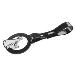 Brand New Rabbit Bunny JDM TSURIKAWA Ring Subway Train Bus Black Handle Strap Charm Drift