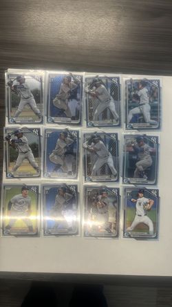 New York Yankees bowman chrome lot