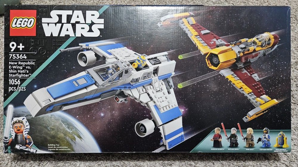 Lego 75364 New Republic E-Wing vs Shin Hatis Starfighter