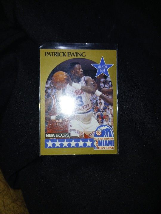 Patrick Ewing All Star East Card
